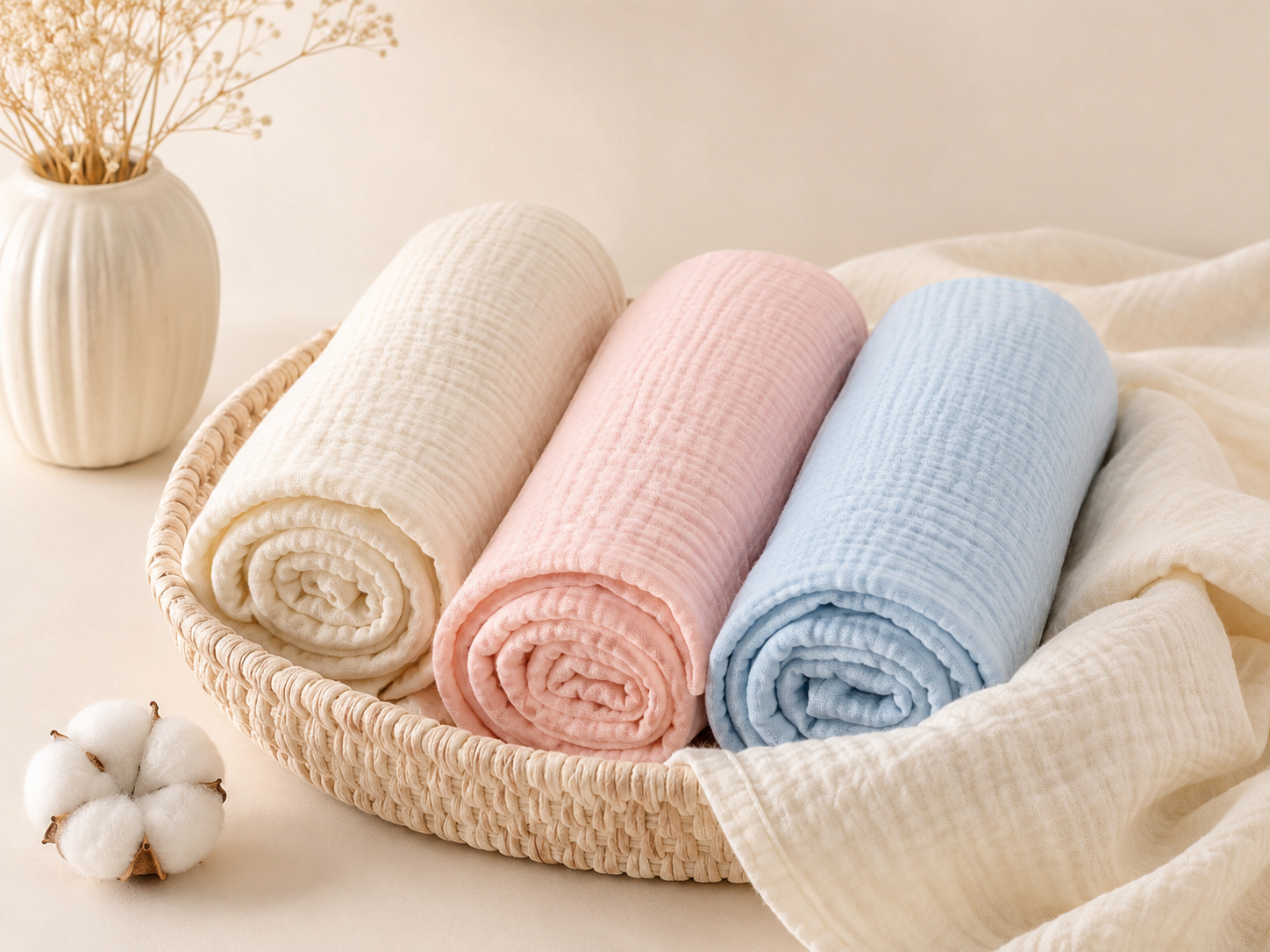 Baby Muslin Drool Towel