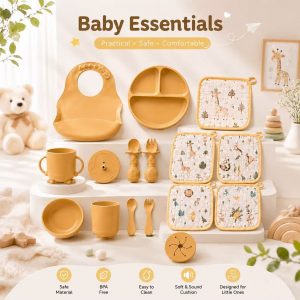 Silicone Baby Feeding Set