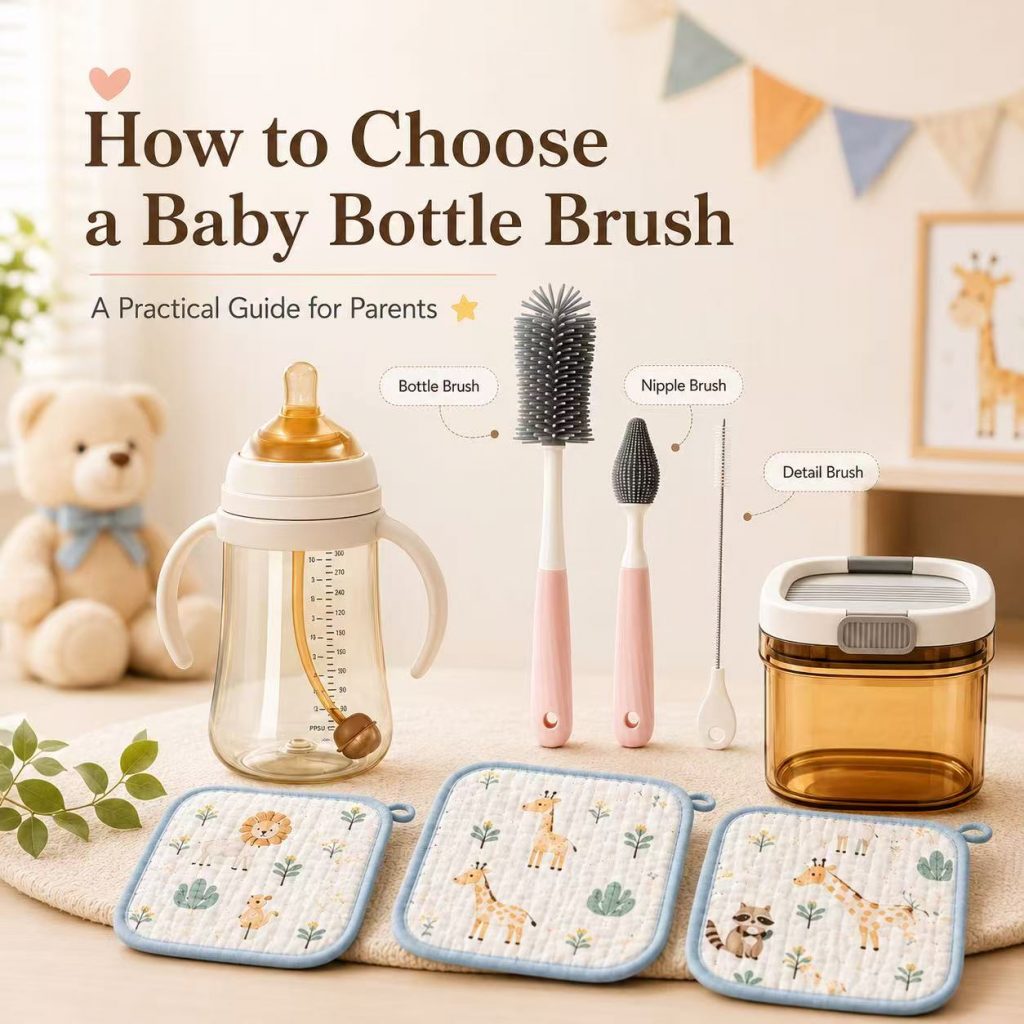 How to choose a baby bottle brush for parents
